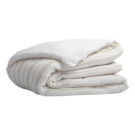 Bout de lit 90 x 220 cm "Tom" Coton texturé l'Effet papillon