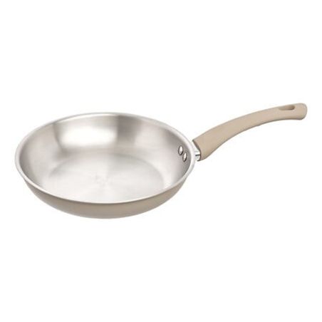 Poêle inox et aluminium "Solstice " diamètre 24 cm