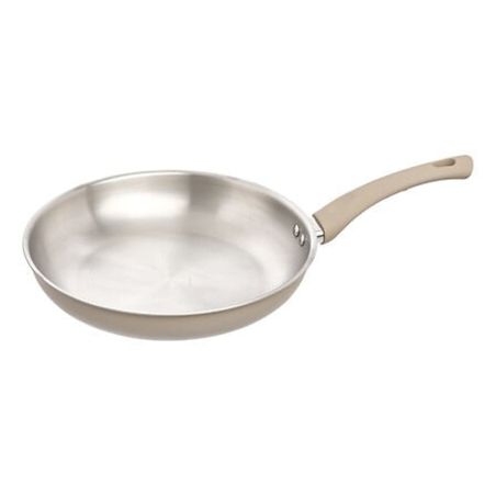 Poêle inox et aluminium "Solstice " diamètre 28 cm