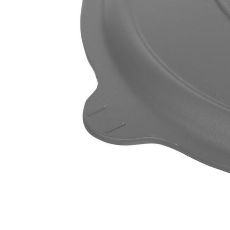 Cocotte avec panier et ustensile 24 cm fonte d'aluminium 4.5 litres Gris