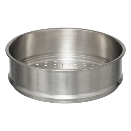 Cocotte avec panier et ustensile 24 cm fonte d'aluminium 4.5 litres Gris