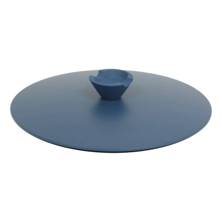 Sauteuse avec panier et ustensile 28 cm fonte d'aluminium Bleu