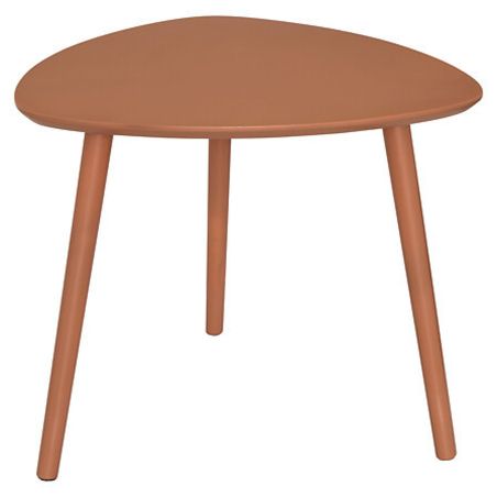 Lot de 3 tables café gigognes Miléo brun Atmosphera