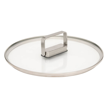 Lot de 2 Faitouts Acier inoxydable "Brillance" cuisson saine 20 cm et 24 cm
