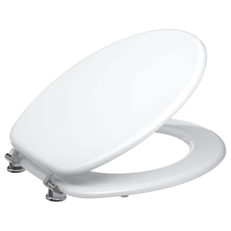 Abattant toilette "Design Color" Bois Blanc Atmosphera