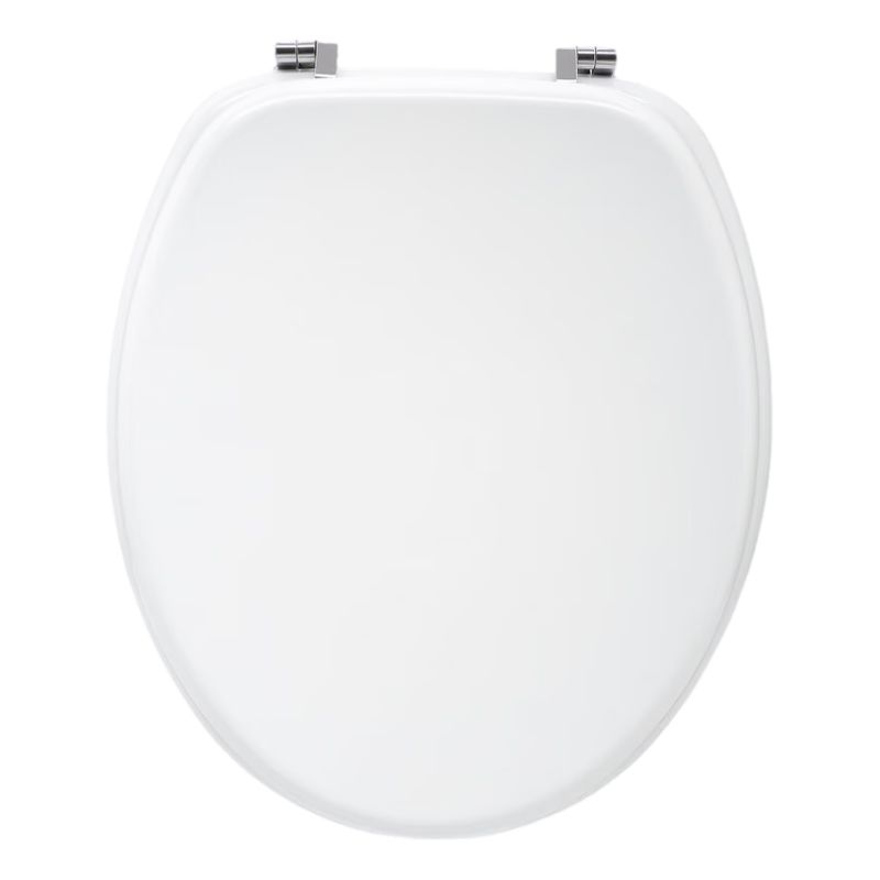 Abattant toilette "Design Color" Bois Blanc Atmosphera