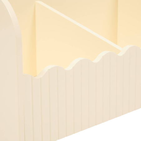 Coffre de rangement 2 compartiments "Bouli" beige Atmosphera for Kids