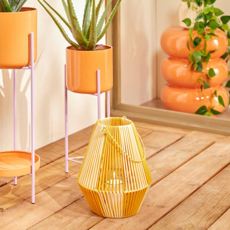 Table café "Stoneto" diam 35 cm glossy Atmosphera