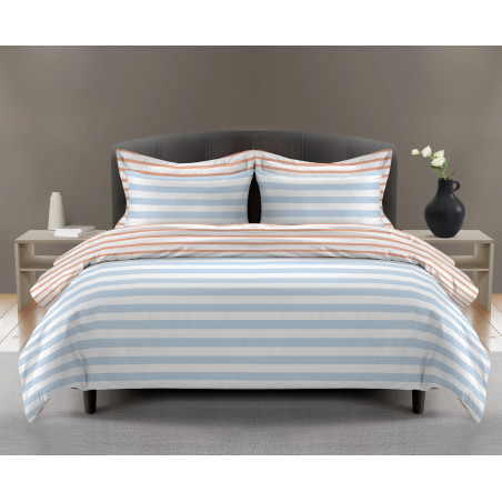Parure de couette "Easy side" toutes dimensions 100% Coton / 57 Fils/cm² Copenhagen Home