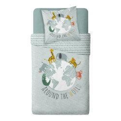 Parure de couette 140 x 200...