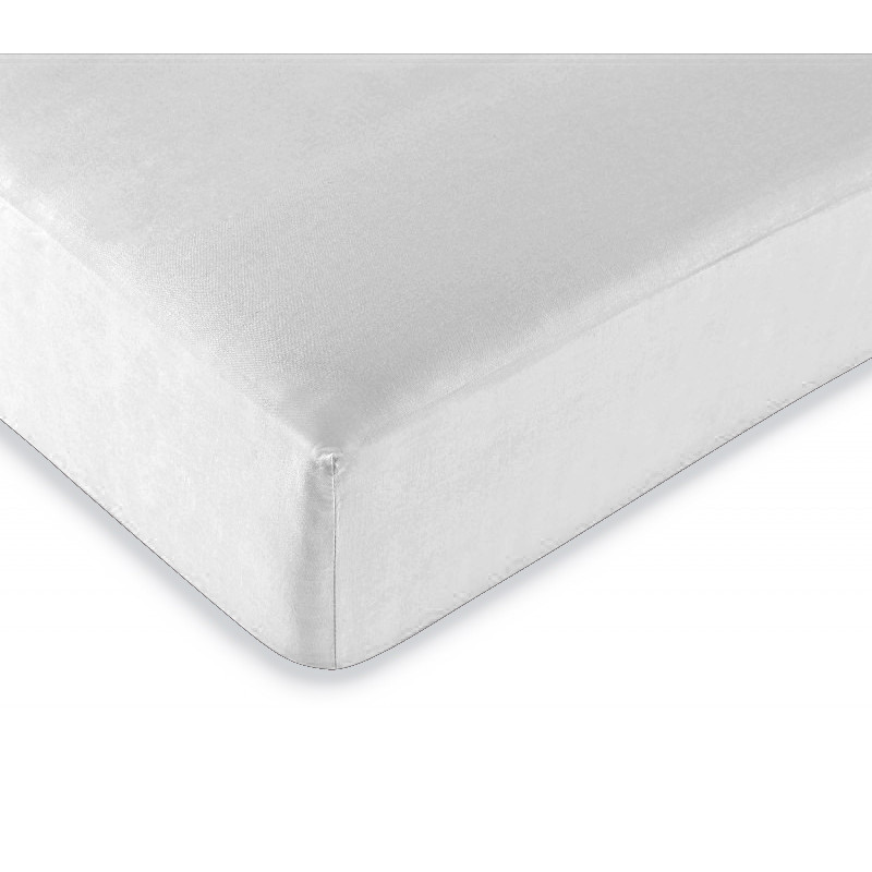 Drap housse "DuoProtect" 160 x 200 + 30 cm avec technologie imperméable intégrée