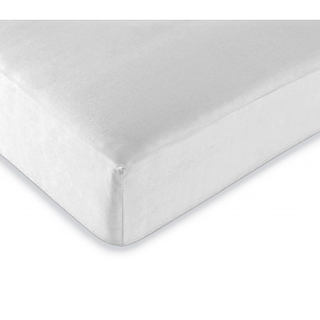 Drap housse "DuoProtect" 160 x 200 + 30 cm avec technologie imperméable intégrée