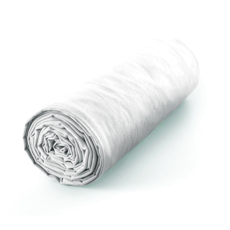 Drap housse "DuoProtect" 160 x 200 + 30 cm avec technologie imperméable intégrée
