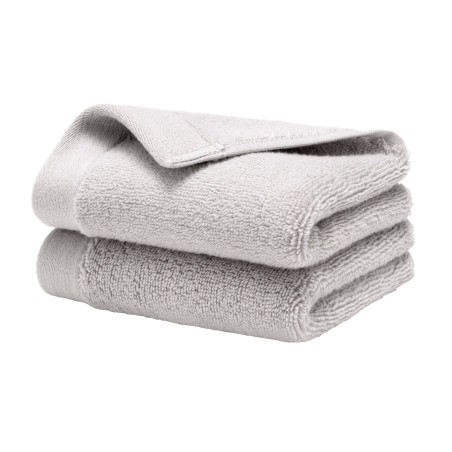 Lot de 2 serviettes invité "Softy" 30 x 50 cm / 100 % coton Zero Twist – 600 g/m²
