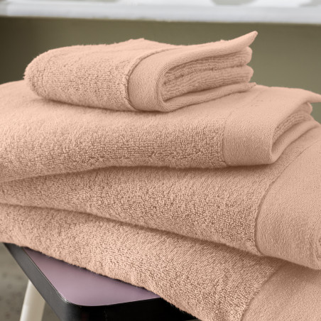 Pack complet 10 pièces "Softy" salle de bain / 100 % coton Zero Twist – 600 g/m²