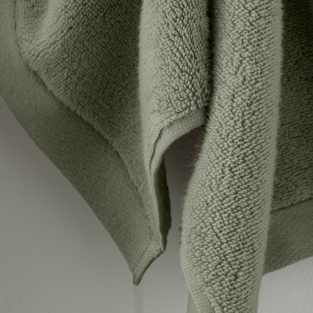 Lot de 2 serviettes invité "Softy" 30 x 50 cm / 100 % coton Zero Twist – 600 g/m²