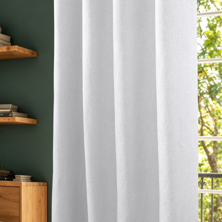 Rideau 100% occultant 140 x 240 cm "Cocooning" Tissé teint Polyester Texturé