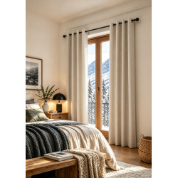 Lot de 2 rideaux occultant...